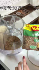 Porta Cereais Giratório 360° Organizador de Alimentos | Norale Home