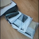 Caixa Saco Organizador Guarda Roupa Ecológico Anti-Poeira Umidade Insetos Multiuso