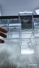 4 Porta Temperos Condimentos Acrílico Organizadores