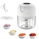 Mini Processador Triturador Sem Fio Elétrico 250ML De Alimentos Para Legumes Alho Gengibre Espremedor De Alho