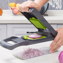 Profissional Multiuso Cozinha Slicer Aço Inox 16 em 1 Fatiador Cortador Ralador De Legumes Verduras Frutas Alimentos