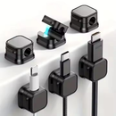 Kit  Magnético de Cabos e Fios Autoadesivo – USB, HDMI e Carregadores | Norale Home