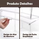 Caixa Organizadora Acrilico Transparente Grande Para Sapato Tênis E Bolsa