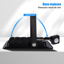 Kit1-4 Refletor com Sensor LED Holofote com Luz Fria Bivolt 100W Luminária Adequada para Iluminação