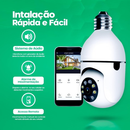 Câmera segurança wifi ip Inteligente Yoosee sem fio 360 com encaixe lâmpada bocal