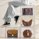 Caixa Organizadora Acrílica Transparente Grande para Sapatos, Tênis e Bolsas | Norale Home