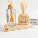 Difusor de Aromas Decorativo em Madeira com Folhas de Trigo | Aromatizador para Sala, Quarto e Lavabo – Norale Home