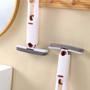 Mini Mop 26x15cm Rodo Esfregão Com Refil Absorvente Portátil Retrátil Limpeza Mesa Janela Carro Multiuso Universal