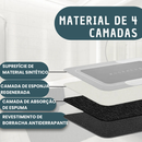 Tapete para Banheiro de Secagem Rápida e Super Absorvente Ideal para Chuveiro Cozinha e Varanda