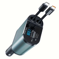 Carregador Veicular Retrátil 4 em 1 para iPhone e Android | Norale Home