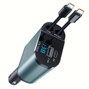 Carregador Veicular Retrátil 4 em 1 para iPhone e Android | Norale Home