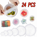 Kit Tampas de Silicone Elásticas Reutilizáveis para Potes e Alimentos | Norale Home
