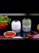 Mini Processador Triturador Sem Fio Elétrico 250ML De Alimentos Para Legumes Alho Gengibre Espremedor De Alho