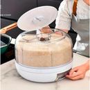 Dispenser Porta Cereais Redondo Giratório 360 Alimentos Pote
