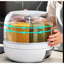 Dispenser Porta Cereais Redondo Giratório 360 Alimentos Pote