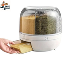 Dispenser Porta Cereais Redondo Giratório 360 Alimentos Pote