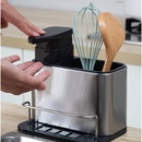 Porta Detergente Dispenser Sabão Liquido Esponja Bucha Inox