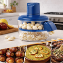 Descascador Elétrico Automatico Portátil 127/220V Cozinha Descascar Alho Uvas Frutas Tomate Legumes