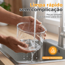 Descascador Elétrico Automatico Portátil 127/220V Cozinha Descascar Alho Uvas Frutas Tomate Legumes